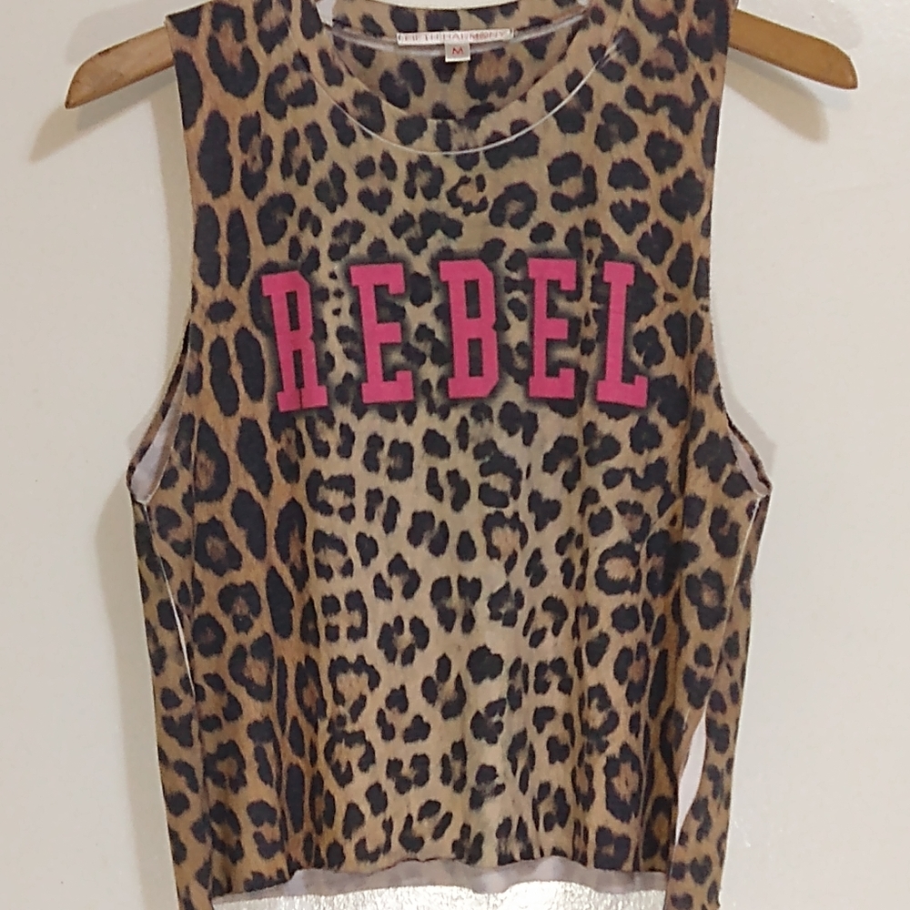 Fifth Harmony animal print fun top